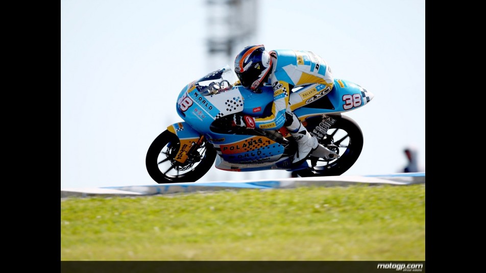 Bradley Smith in action in Phillip Island