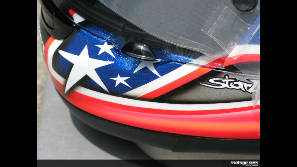 Nicky Hayden 2008 Helmet designs