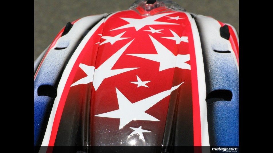 Nicky Hayden 2008 Helmet designs