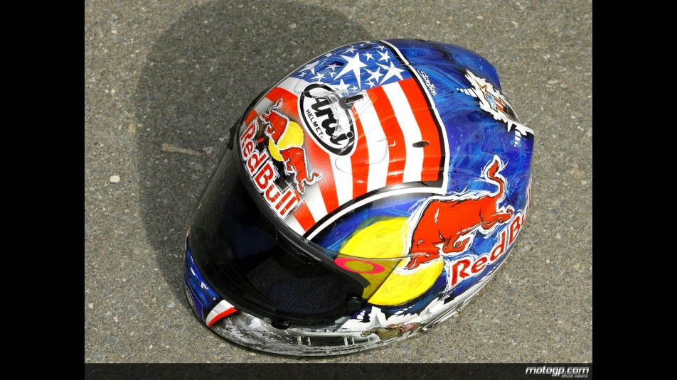 Nicky Hayden 2008 Helmet designs