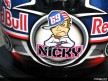 Nicky Hayden 2008 Helmet designs