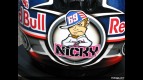 Nicky Hayden 2008 Helmet designs