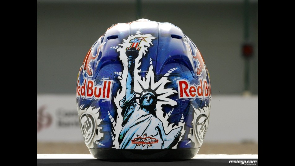 Nicky Hayden 2008 Helmet designs