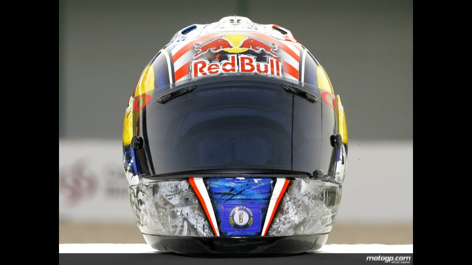 Nicky Hayden 2008 Helmet designs