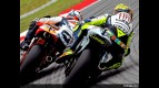 Valentino Rossi chasing Dani Pedrosa in Sepang