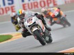 Alex de Angelis in action during Practice in Valencia