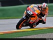 Dani Pedrosa in action during Practice in Valencia