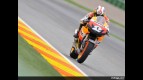 Dani Pedrosa in action in Valencia