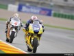 James Toseland riding ahead of Andrea Dovizioso in Valencia