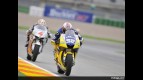 James Toseland riding ahead of Andrea Dovizioso in Valencia