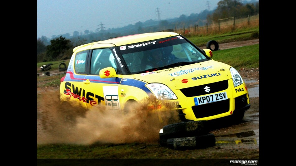 Capirossi getting ready for the Tempest Rally