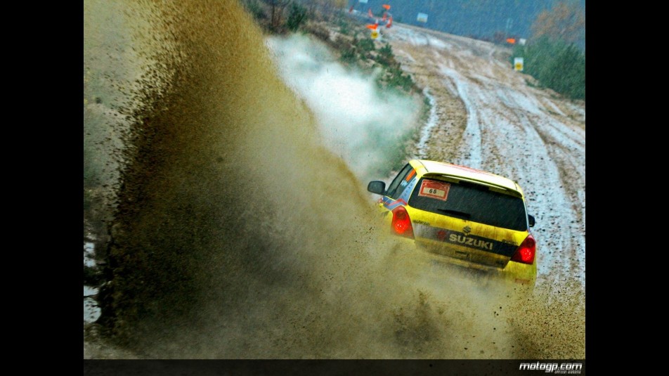 Loriss Capirossi at the Tempest Rally