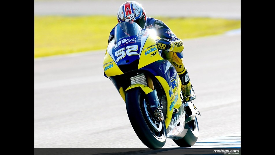 James Toseland in MotoGP test in Jerez