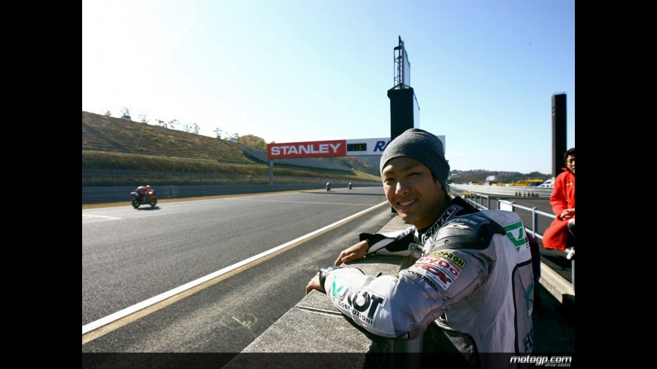 Yuki Takahashi at 2 hours race 2008 in Twin Ring Motegi