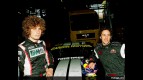 Marco Simoncelli and Andrea Dovizioso at the Bologna Motorshow