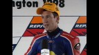 1998 British GP Crafar interview after the race