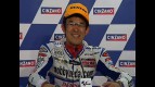 2001 Italian GP Ueda interview after the race