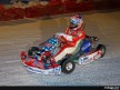 Nicky Hayden enjoys ice kart race at Ducati 2009 Wrooom event