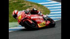 Álvaro Bautista on track at the Official Test in Jerez