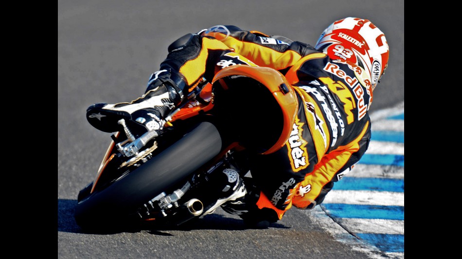 Marc Marquez in action at Jerez Test (125cc)