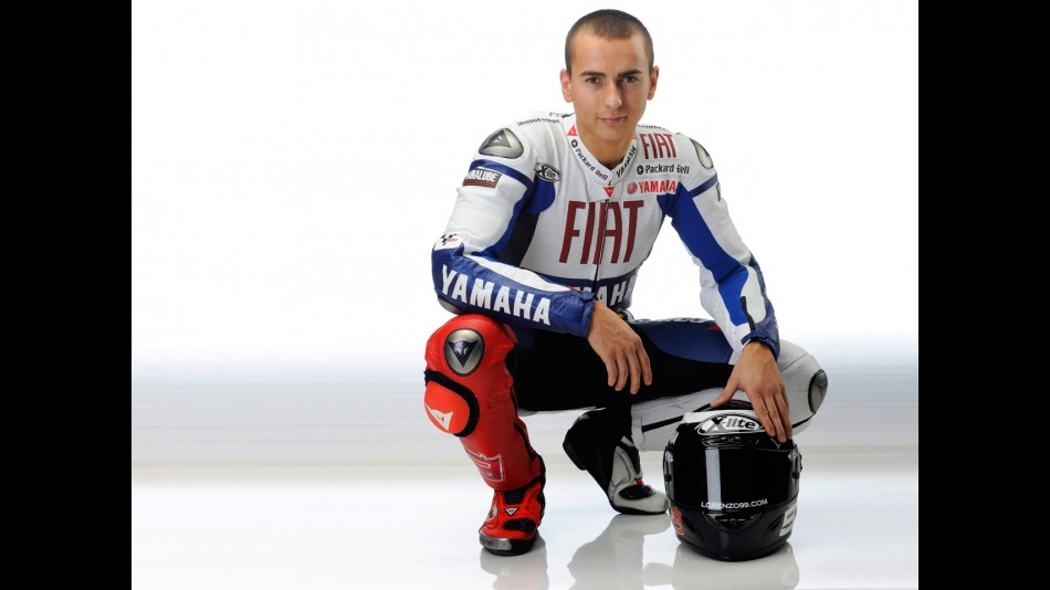 Fiat Yamaha #99 rider Jorge Lorenzo
