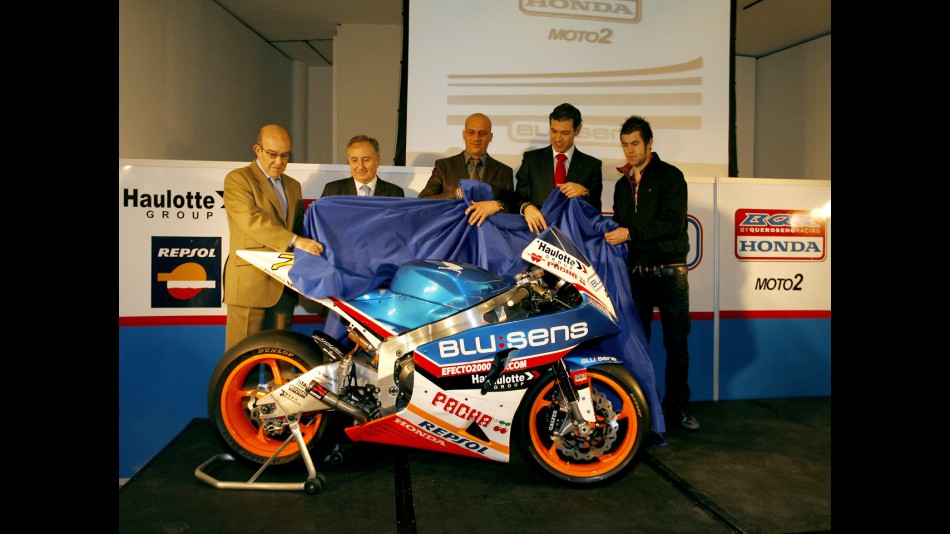 Honda-BQR Moto2 presentation in Madrid