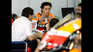Repsol Honda Andrea Dovizioso Dani Pedrosa Sepang Test Day 1 RC212V
