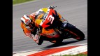 Dani Pedrosa in action at Sepang test