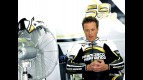Sete Gibernau in the Grupo Francisco Hernando garage