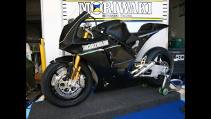 Moriwaki Moto2 racer ready for riding