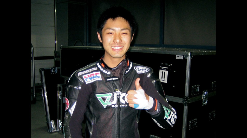 Yuki Takahashi on the Qatar Night Test