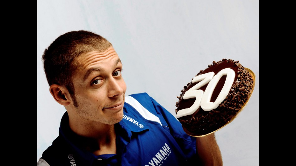 MotoGP World Champion Valentino Rossi turns 30