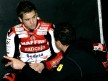 Mapfre Aspar rider Álvaro Bautista in the garage