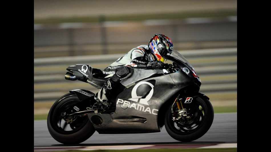 Mika Kallio at the Qatar Night Test in Losail