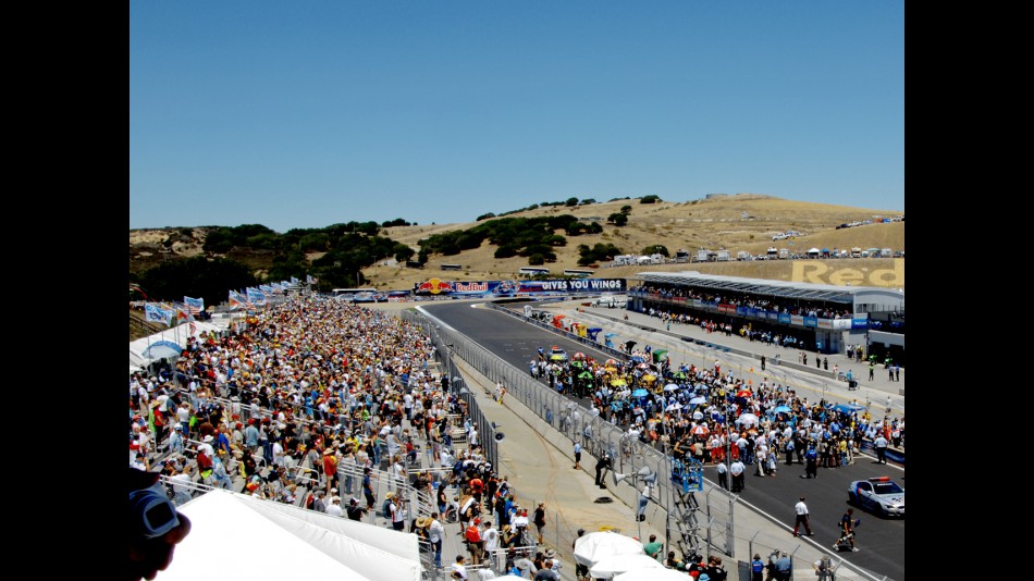 General view of Laguna Seca
