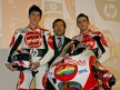 Axel Pons and Héctor Barberá with Sito Pons at the Pepe World Team Presentation