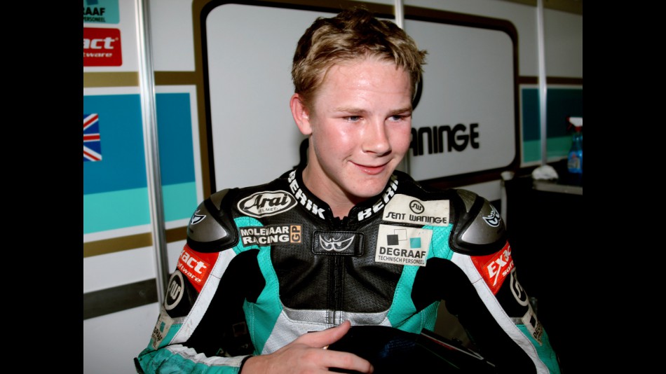British 125cc Rider Danny Webb