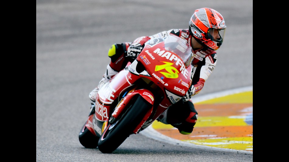 Alvaro Bautista on track
