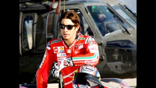 Hayden promotes safe riding with U.S. military