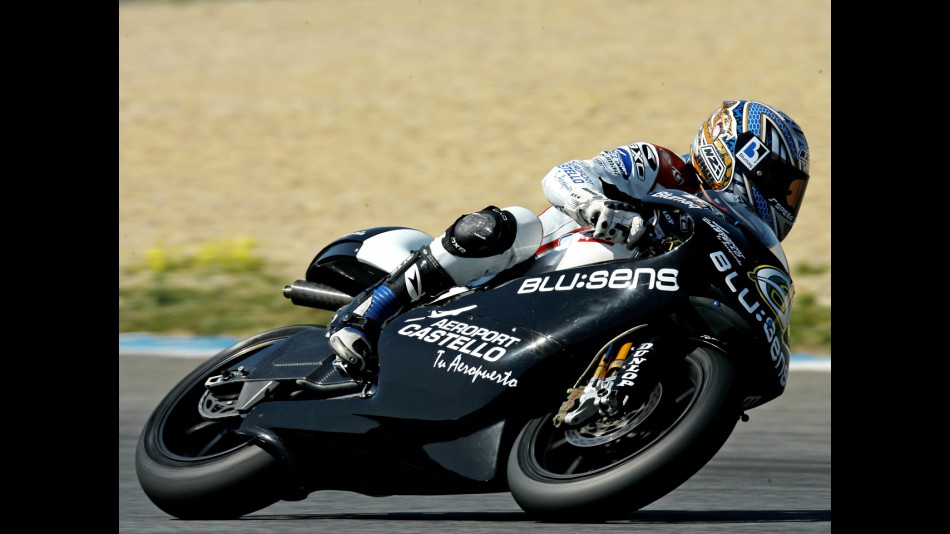 Álex Debon on track at Estoril Test