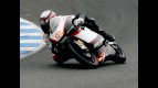 Nico Terol on track at the Official Test in Jerez