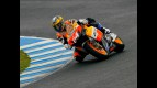 Kousuke Akiyoshi on track in the Official MotoGP Test in Jerez