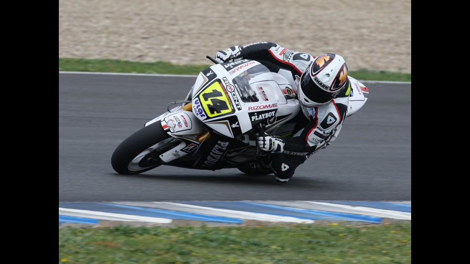 De Puniet at Jerez track on Sunday