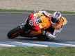 Dovizioso in action at Jerez track