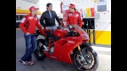 Behind the scenes at Shell Ducati photoshoot