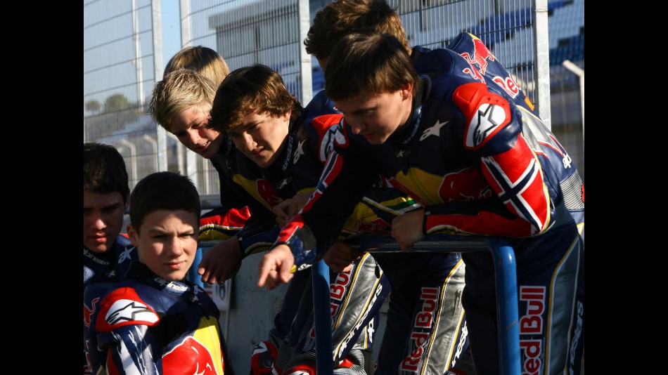 Red Bull MotoGP Rookies at the Jerez test