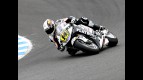 Randy de Puniet in action at the Official MotoGP Test in Jerez