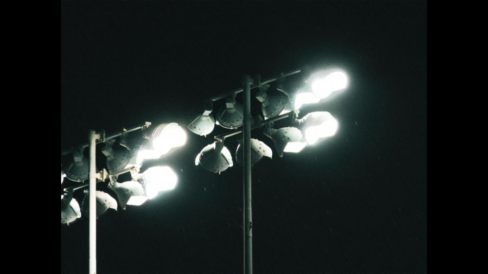 Rainy night at the Losail International Circuit