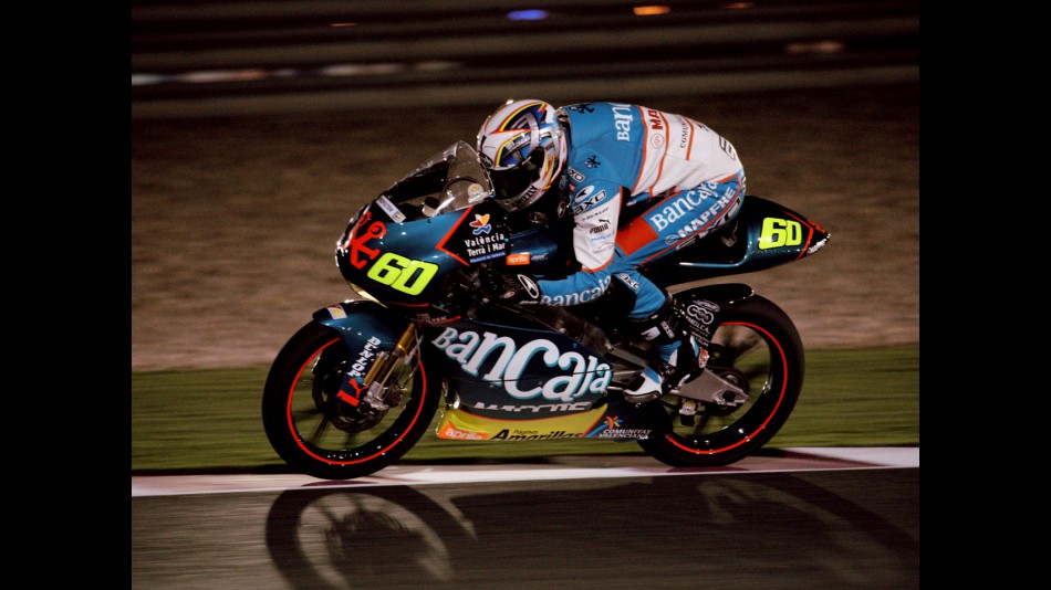 Julian Simon in action at Losail Circuit