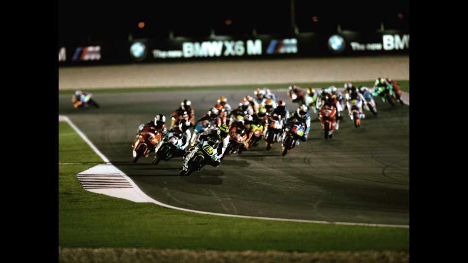 125cc Group in action in Qatar